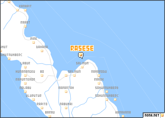 map of Rasese