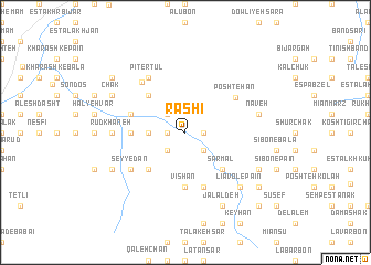 map of Rashī