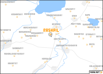 map of Rashpil\