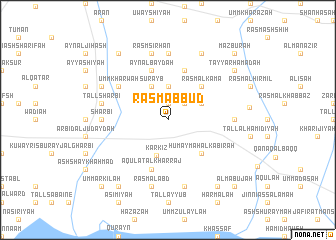 map of Rasm ‘Abbūd