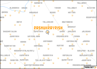 map of Rasm ‘Ukrayrish