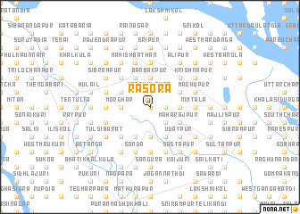 map of Rasora
