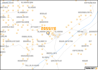 map of Rassîyé
