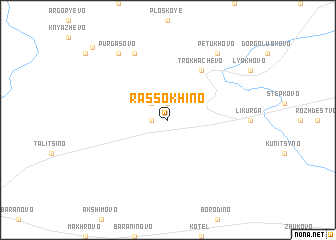map of Rassokhino