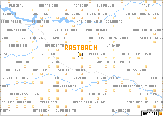 map of Rastbach