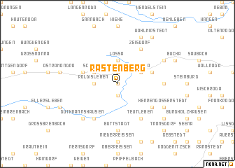 map of Rastenberg