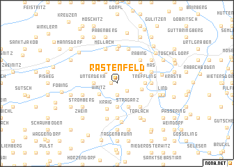 map of Rastenfeld