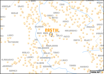 map of Rastik