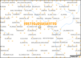 map of Rastrojos de Dentro