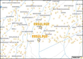 map of Rasūlpur