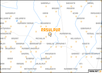 map of Rasulpur