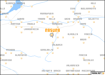 map of Rasura