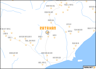 map of Ratahan