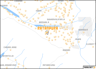 map of Ratanpura