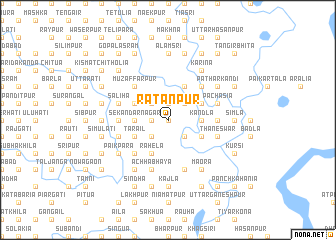 map of Ratanpur
