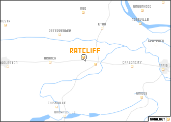 map of Ratcliff