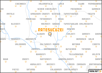 map of Rateşu Cuzei