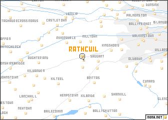 map of Ráth Cúil
