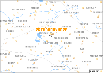 map of Rathdoony More