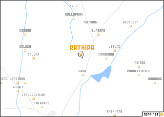 map of Rathipa
