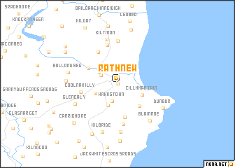 map of Rathnew