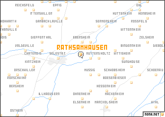 map of Rathsamhausen