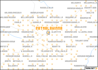 map of Ratmalawinna