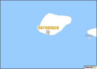 map of Ratmanova