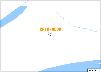 map of Ratmanova