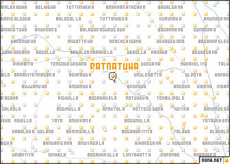 map of Ratnatuwa