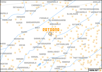 map of Ratoāna