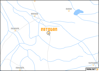 map of Ratodan