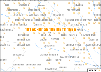 map of Ratsch an der Weinstraße