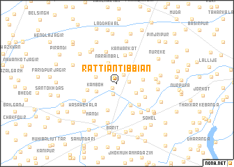map of Rattiān Tibbiān