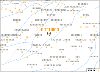 map of Ratti Rām