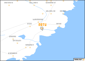 map of Ratu