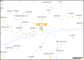 map of Rātzai