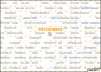 map of Ratzenberg