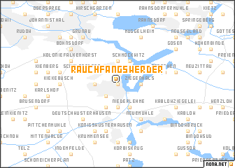 map of Rauchfangswerder