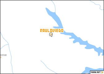 map of Raul Oviedo