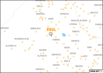 map of Raúl