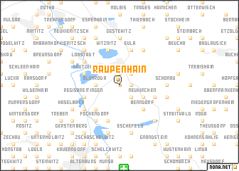 map of Raupenhain