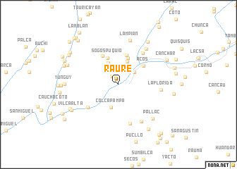 map of Raure