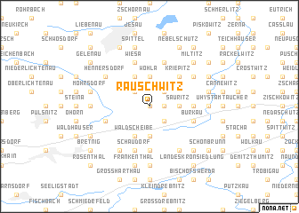 map of Rauschwitz