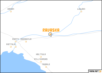map of Ravaska