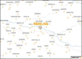 map of Raveliku