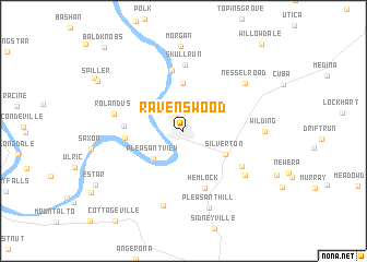 map of Ravenswood