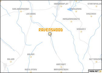 map of Ravenswood
