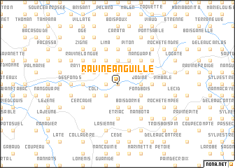 map of Ravine Anguille