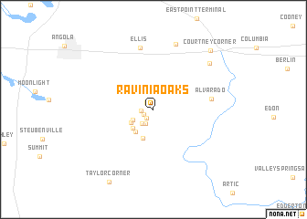 map of Ravinia Oaks